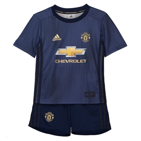 Camiseta Manchester United 3ª Niño 2018-2019 Azul